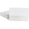 Bright Creations 100 Pack Vellum Jackets for 5x7 Invitations, Pre-Folded Bulk Transparent Paper Envelope Liners for Wedding Cards and Scrapbooking