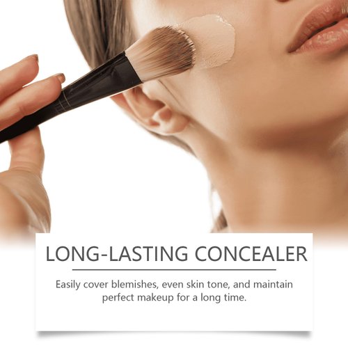 TLM Color Changing Foundation Makeup, Hydrating Waterproof and Light Long Lasting, Flawless Full Coverage Natural Color Face Primer Base Makeup.