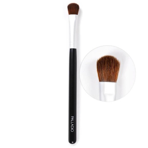 Palladio Shadow Blending Makeup Brush, Wide Brush Head, Flawless Blending, Smooth Finish, Synthetic Natural Bristles, Soft Feel, Comfortable Grip, Professional Application