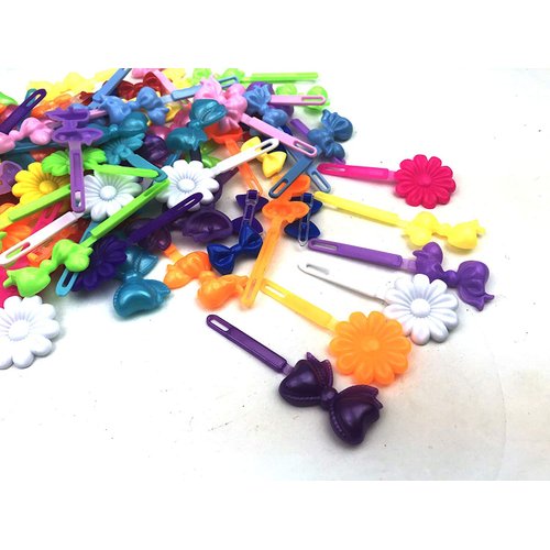 Crispy Collection Hair Accessories for Girls Assorted Hair Clips Selection Birthday Gifts for Girls (1000 Pieces)