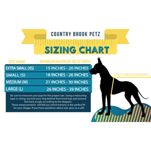 Country Brook Petz - Buffalo Plaid Step-in Dog Harness - Plaids and Argyle Collection with 3 Classy Designs (5/8 Inch, Small)