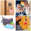 XIPEGPA 30 PCS Mini Plush Animals Keychain Set Small Stuffed Animals for Goodie Bags Easter Schools Birthday Party Favor Supplies