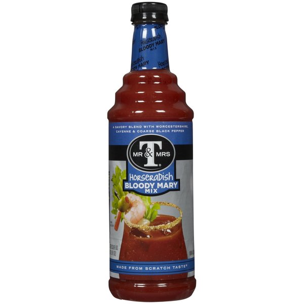 Mr. & Mrs. T Horseradish Bloody Mary Mix, 1 Liter Bottle