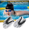 Contour Swim Paddles Hand, Swim Training Hand Paddles with Adjustable Straps, Swimming Hand Paddles for Women and Men