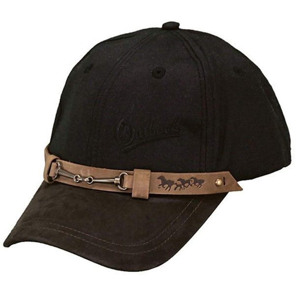Outback Trading Baseball Cap, Black, One Size