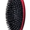 Cricket Smoothing Boar Mix Hair Brush with Boar and Nylon Bristles, Oval, Black / Brown, Cushion Pad, All Hair Types