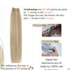 Ugeat Clip in Hair Extensions Real Human Hair Blonde Highlights Double Weft Clip in Human Hair Extensions Ash Blonde with Blonde Human Hair Clip in Extensions Full Head 18 Inch 120Grams 7pcs