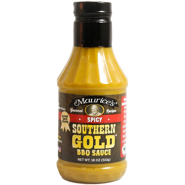 Maurice's Southern Gold BBQ Sauce, Spicy 18oz