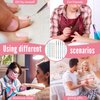 FULINJOY Nail Dotting Tools 10 Pcs Kit, 5 Pcs Double-end Nail Dotting tools and 5 Pcs Nail Art Liner Brushes, Nail Art Design Tools