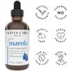 Olivia Care Hair Oil Made With Natural Plant-Based Ingredients - Provides Hydration, Smoothness & Moisture - Clean & Simple Treatment to Support Strengthen Hair - 4 FL OZ (Marula)