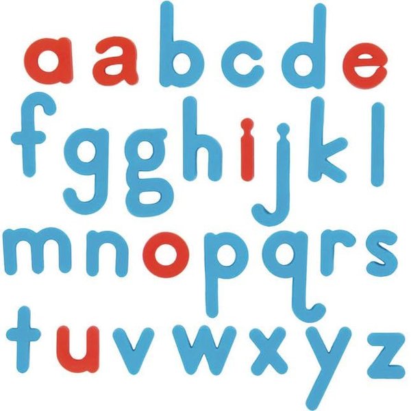 Really Good Stuff EZread Plastic Magnetic Letters – Expanded