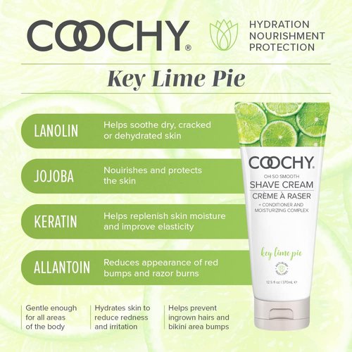 Classic Brands LLC 81445: Coochy Shave Cream Key Lime Pie 12.5oz
