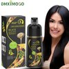 DMXYMOGO Magic Hair Dye Shampoo, 3 In 1 Hair Color Shampoo ，Natural Ingredients Shampoo Black Hair Dye For Women & Men - Hair In Minutes-Long Lasting- 100% Gray Hair Coverage - Ammonia-Free - 500 Ml