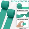 4 Rolls Crepe Paper Streamers, Party Decorations Streamers, Party Streamers for Birthday Baby Shower Wedding Decorations Halloween Christmas Craft Supplies, 1.8 Inch x 82 Ft/Roll, 328ft (Green)