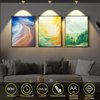 Arixinks 2Pack Battery Spotlight with Remote Gold, Wireless Led Picture Lights Painting Light for Wall Art,Uplight Puck Lights for Plants Indoor Art Display Light, Ceiling Spot Light Accent Light