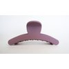 Generic Long matte mauve lavender purple hair claw clip for long hair