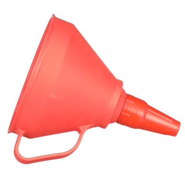 Attwood 14582-1 Filter Funnel, Fine Mesh Screen Filter, Short Rigid Funnel, Handle, Lightweight Floating Polyethylene Plastic