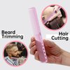 xnicx Hair Cutting Comb,Carbon Fine Cutting Comb Teasing Comb for women and men,Professional Barber Cutting Combs for Hair Styling,Thin Heat Resistant Salon Cutting Comb Pink