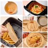 Air Fryer Liners Disposable,200PCS Victoyaw 9 Inch Round Air Fryer Parchment Paper Liners for 5-8QT Air fryer,Easy to Clean Non-Stick Waterproof Airfryer Paper Liner