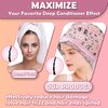 Heat Cap for Deep Conditioning, Adjustable Oil Treatment Electric Heat Hair Steamer Cap Intelligent Temperature Control Hair Care Hat Portable Hair SPA Cap Detachable Hair Care Tool for Home Use