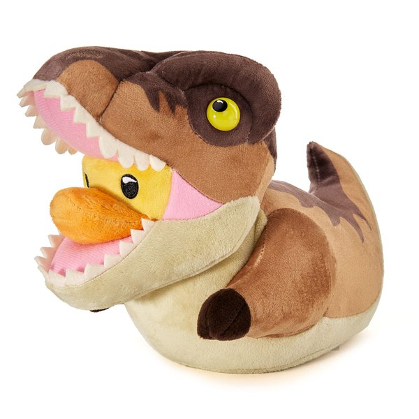 TUBBZ Plush: Jurassic Park - T-Rex Cosplaying Rubber Duck Soft Plush Collectible Toy