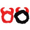 2 Pcs Spa Headband Devil Horns Makeup Headband Face Washing Headband Cosmetic Turban Hair Bands Shower Yoga Head Wraps for Girls Women