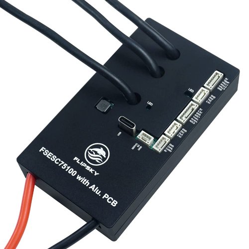 FLIPSKY 75100 FOC 75V 100A Single ESC with Aluminum PCB for Electric Skateboard/Scooter/Ebike Speed Controller