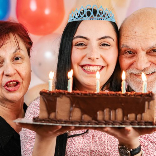 Vovii 60th Birthday Sash and Tiara, Blue Tiara, 60th Birthday Gifts for Women, 60th Birthday Decorations for Women, Happy 60th Birthday Decorations