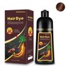 Fedulili Light Brown Hair Dye Shampoo for Color Treated, 3-in-1 Long Lasting, Gray Hair Coverage for Women and Men, 500 milliliters