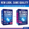 BREELEX Denture Cleaning Tablets - 120 Retainer Cleaner Tablets for Aligner, Mouth & Night Guard - FSA HSA Approved Products - Dental Cleanser for Nightguards- Fresh in 3 Minutes - 120 Tablets