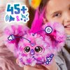 Furby Furblets Hip-Bop Mini Friend, 45+ Sounds, Hip Hop Music & Furbish Phrases, Electronic Plush Toys, Pink & Purple, Kids Easter Basket Stuffers or Gifts, Ages 6+