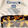 Giorgio G29 Handmade All Fine Tooth Pocket Comb for Men, Hair Comb Straightener for Everyday Grooming Styling Hair, Mustache and Beard for Men Women and Kids, Use Wet or Dry, Saw Cut and Hand Polished