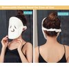 ASEANAO 3 holes Hot Compress Face Towel Masks Reusable Hot Cold Facial Steamer Towel for Skin Care,Moisturizing Face Steamer Beauty Facial Towel for Home and Beauty Salon (2 pcs)