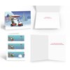 Stonehouse Collection Box Set of Golf Christmas Card Variety Pack 24 Cards & Envelopes - Funny Holiday Golf Cards