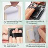 Erinde Oil Blotting Sheets for Face with Mirror and Puff, 200 Sheets Oil Blotting Paper for Oily Skin, Face Oil Absorbing Sheets, Natural Oil Control Film, Absorb Excess Oil, Bamboo Charcoal
