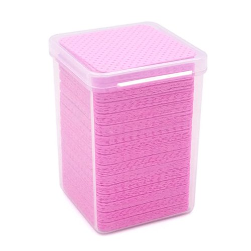 Eyelash Glue Wipes 800 Pieces, Non-Woven Fabric Eyelash Extension Glue Cleaner Glue Wiping Cloth, Lint Free Wipes Removal Pads Tool for Nail Polish Bottle Home Salon
