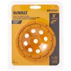 DEWALT Concrete Grinding Wheel, Double Row, Diamond Cup, 5-Inch (DW4777)