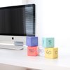 mooas Cube Timer, Time Management, Kitchen Timer, Kids Timer, Workout Timer, Timer for Studying, Cooking (Violet)