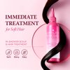 HIMALAYA PINKSALT Scalp Rejuvenating In-Shower Treatment - Rinse Out Healthy Moisturizing Hair Treatment, Scalp Treatment with Collagen, Hyaluronic Acid and Rosemary, Silicone/Sulfate Free - 8.4floz