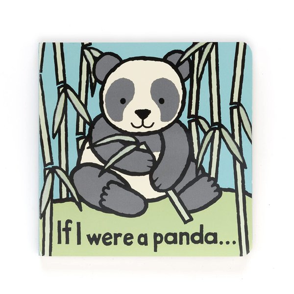 Jellycat If I were a Panda: A Touch and Feel Board Book Children's Book | Baby Gift