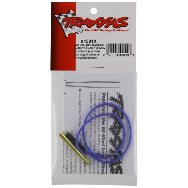 Traxxas 4581X Lead Wire Glow Plug Molex Pin