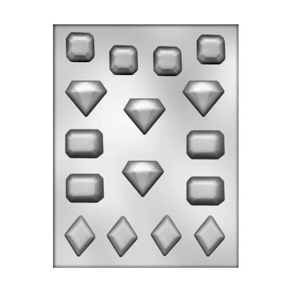 CK Products 1-1/2" Jewel Chocolate Mold