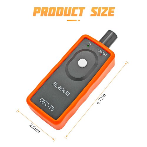 AICEL TPMS Relearn Tool - Automotive Tire Pressure Monitor System Activation and Reset for GM Vehicles - Car Accessory for Tire Sensor Programming