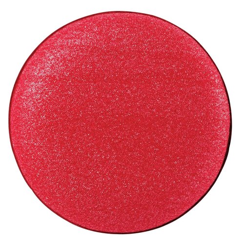 Jetz Scrubz Fashionable Scratch-Free Round Kitchen Scrubber Sponge (1-Pack, Red)