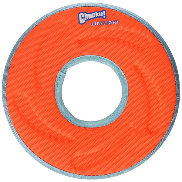 Chuckit 18100 Medium Chuckit! Zipflight Frisbee Dog Toy, Colors may vary