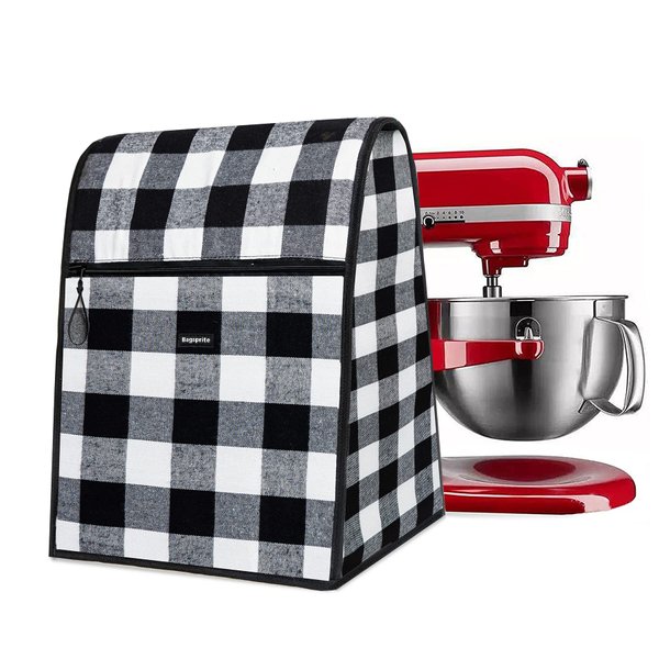 BAGSPRITE Stand Mixer Cover for KitchenAid Mixer, Kitchenaid Mixer Cover for 4.5-8 Quart Tilt Head & Bowl Lift Models, Kitchen Aid Mixer Covers - Extra Pockets for Mixer Appliance Accessories