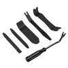 GOOACC 6PCS Auto Trim Removal Tool Kit No-Scratch Tool Kit for Car Audio Dash Panel Window Molding Fastener Remover Tool Kit-Black