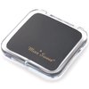 Miss Sweet Compact Mirror for Purse Pocket Mirror True Image&10X Magnification (Black)
