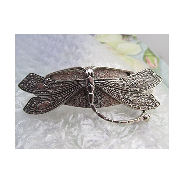 Hair Clips Barrettes Dragonfly Bridal Wedding Barrette for Thick Hair Nature Theme Angelina Verbuni Designer