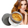 MOFAJANG Orange Gold Instant Hair Coloring Wax, Temporary Hair Dye Pomade for Men & Women's Natural Hairstyles, Party, Cosplay - 4.23 oz